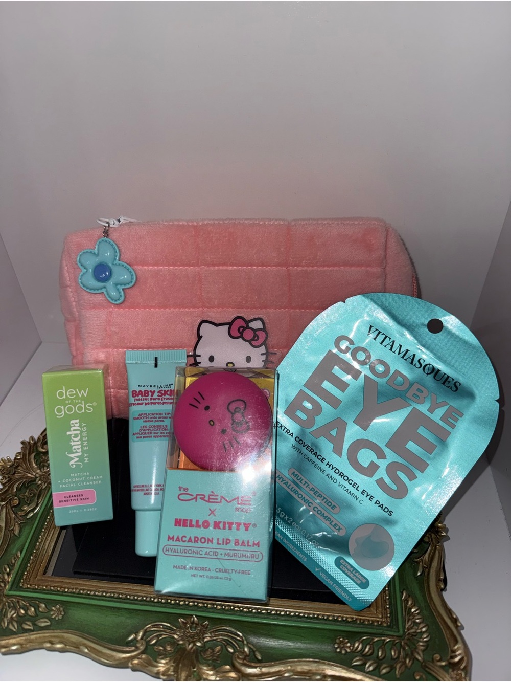 Pink & Blue 5 piece beauty bundle